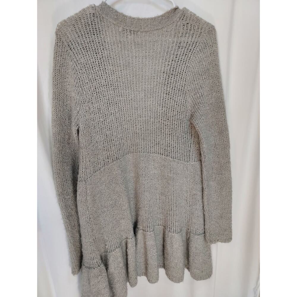 American Rag peplum sweater/cardigan - Sz Women's Medium - Picture 3 of 4